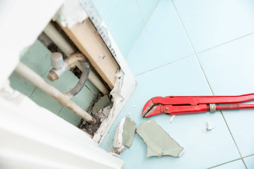 hidden water leaks that need repair