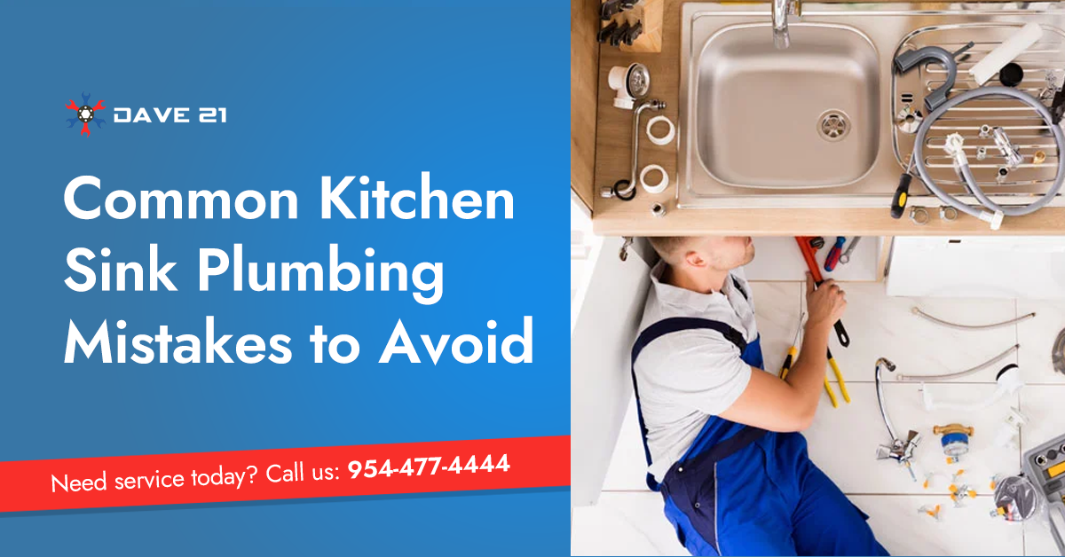 Common Kitchen Sink Plumbing Mistakes to Avoid