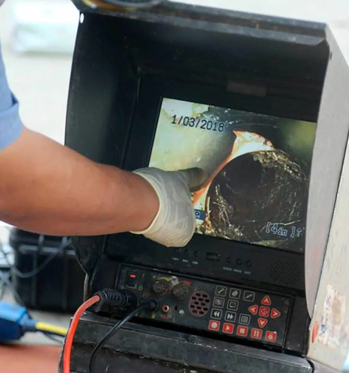 sewer camera inspection in Pompano beach